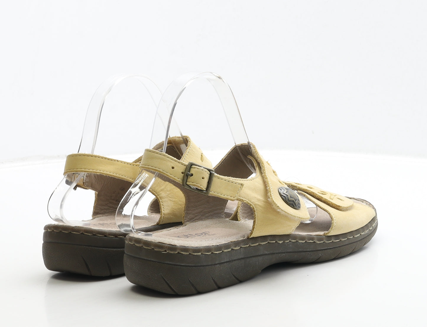 Hotter Womens Yellow Slingback Sandal UK 7.5