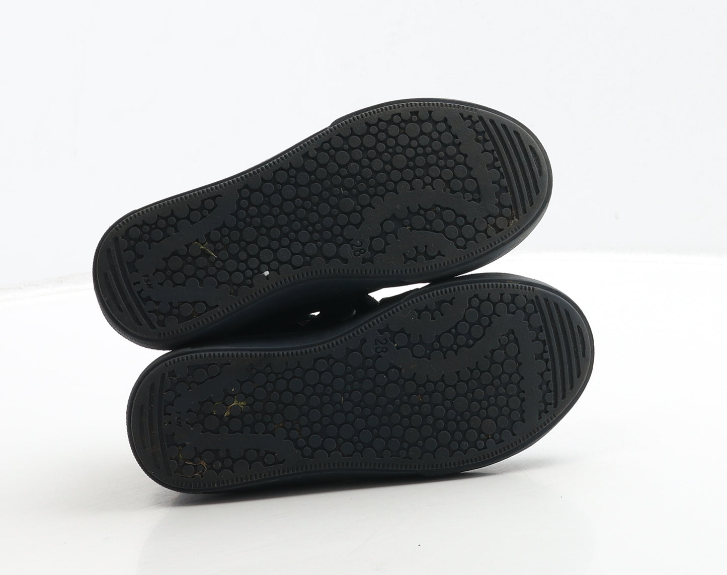 BRTK Boys Blue Leather Trainer UK 10 28