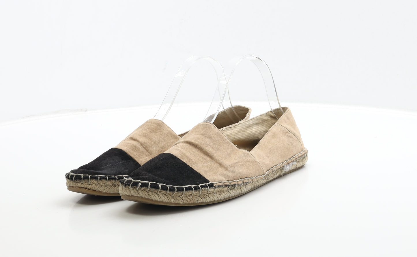 Zara Womens Brown Suede Loafer Flat UK 7 40