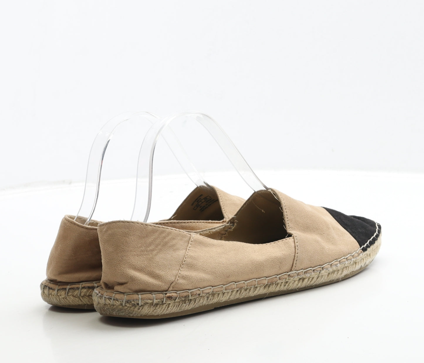 Zara Womens Brown Suede Loafer Flat UK 7 40