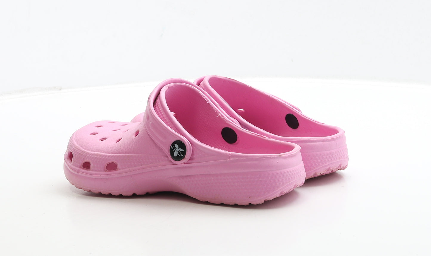 MadWax Girls Pink Rubber Clog Sandal UK 2 34