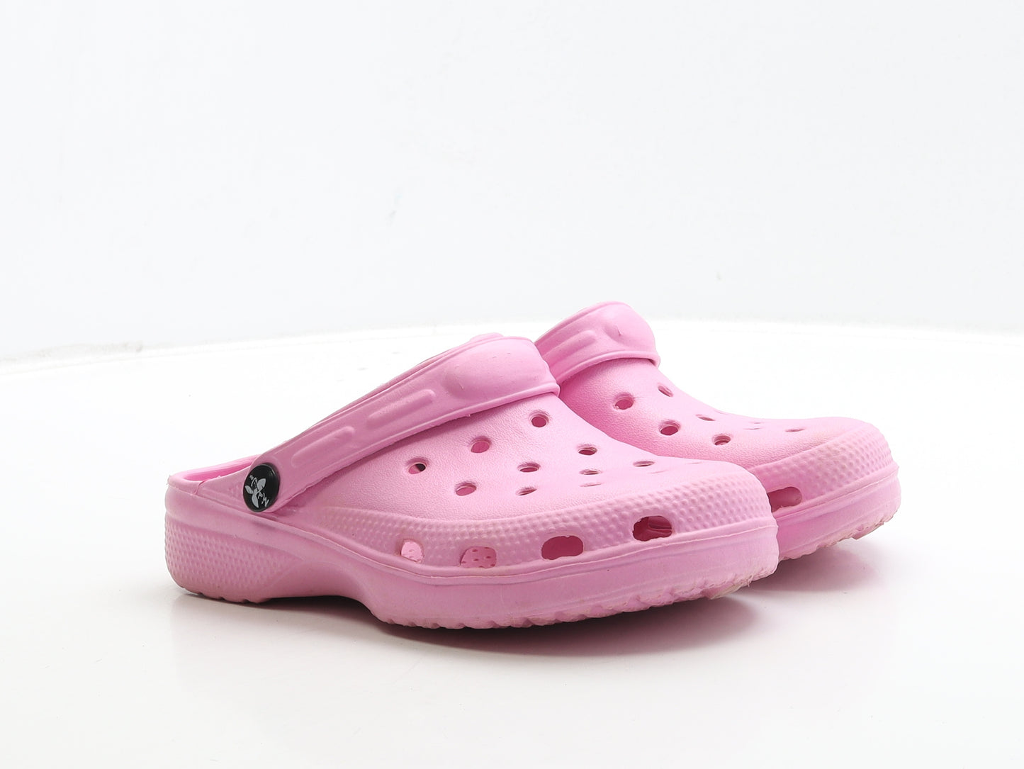 MadWax Girls Pink Rubber Clog Sandal UK 2 34