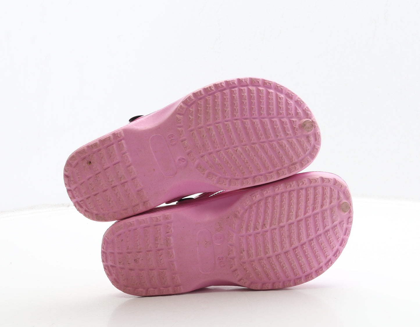 MadWax Girls Pink Rubber Clog Sandal UK 2 34