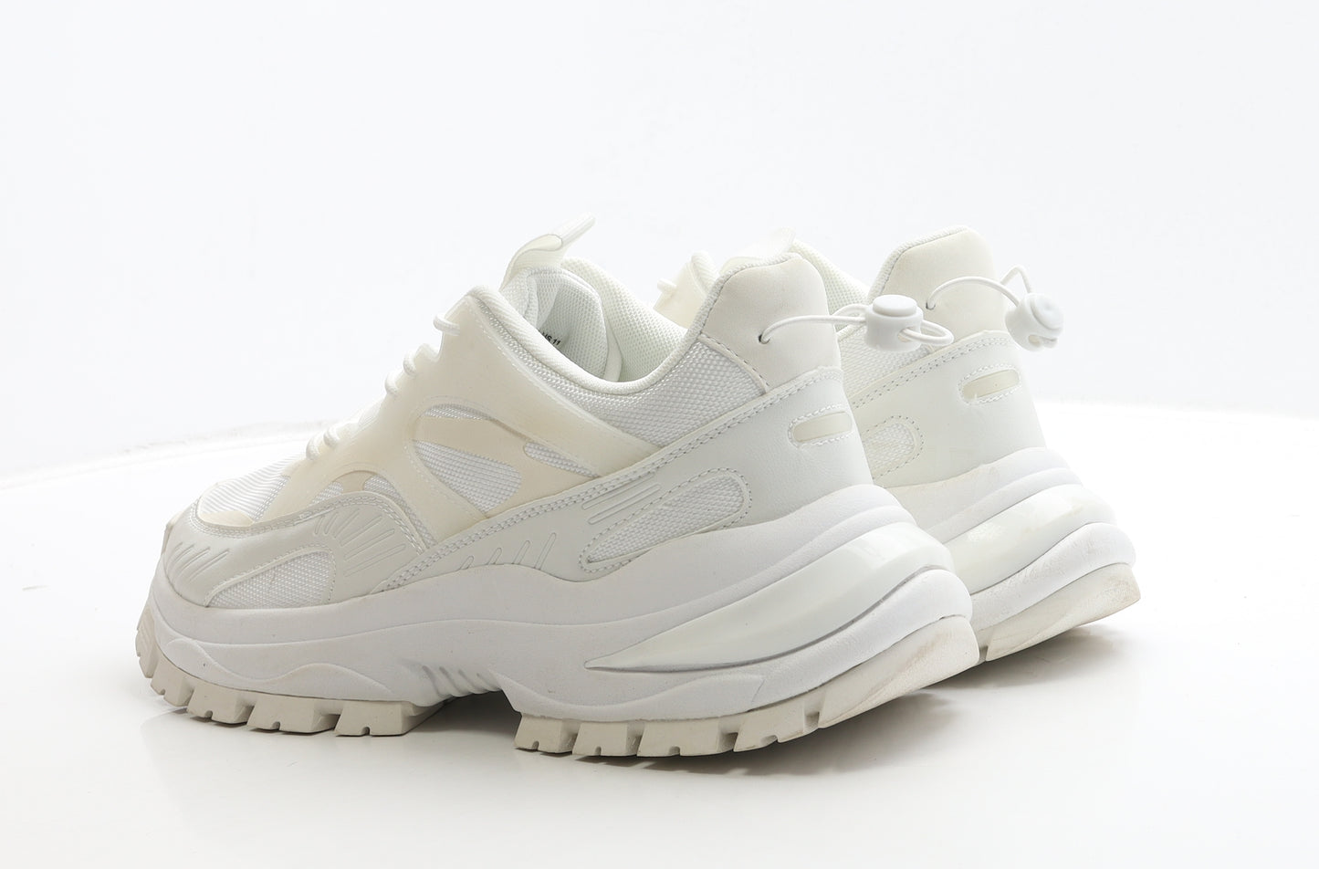 ASOS Mens White Polyester Trainer UK 10 44