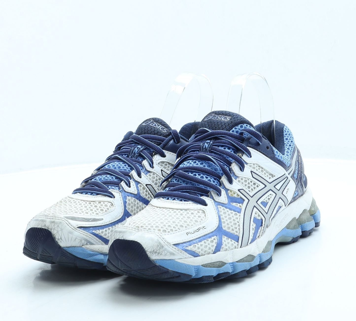 Oasics Womens Blue Polyester Trainer UK 6.5 39.5