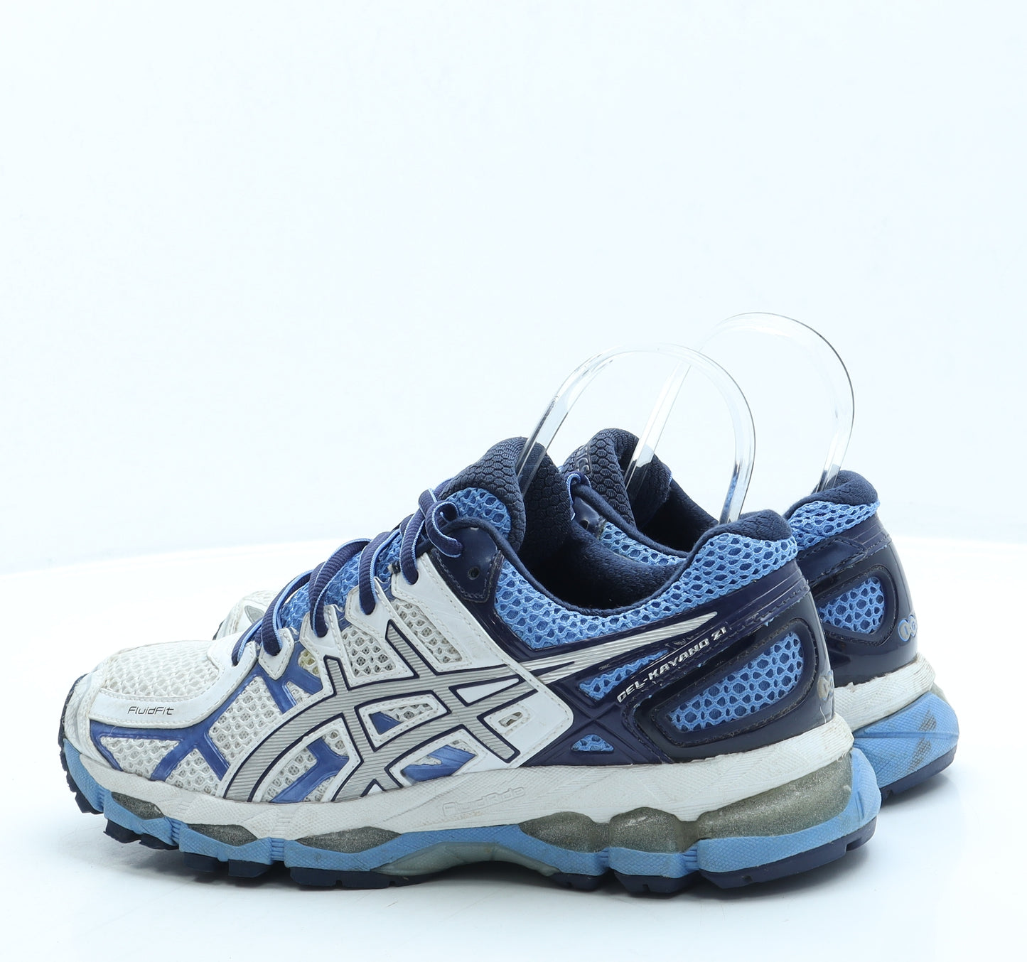 Oasics Womens Blue Polyester Trainer UK 6.5 39.5