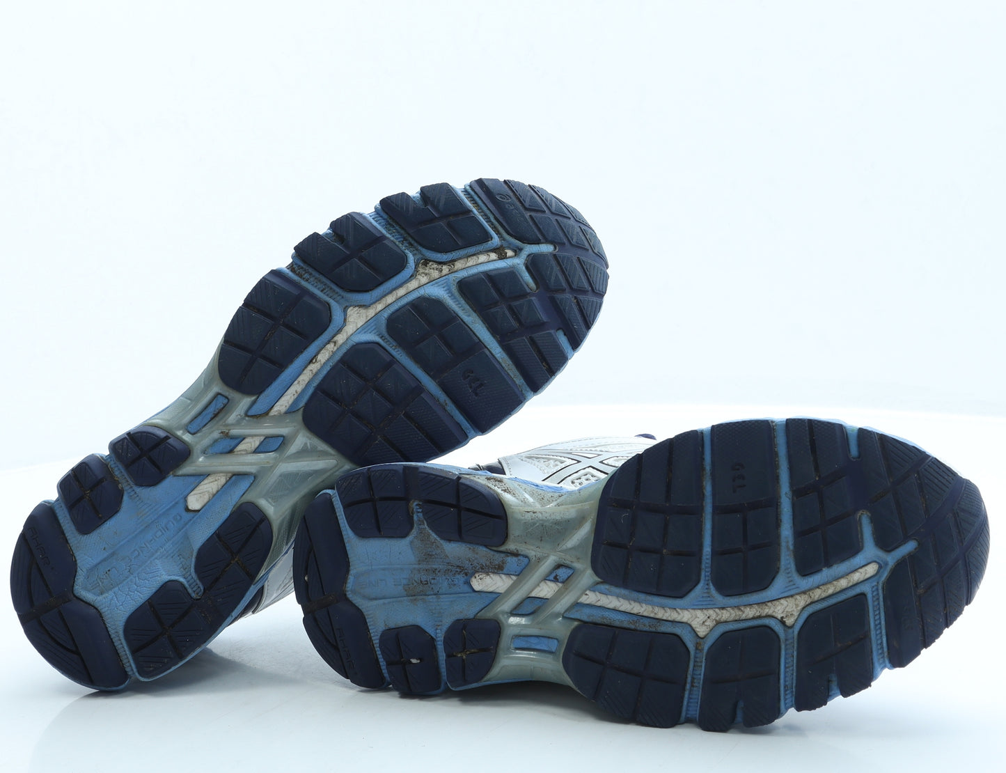 Oasics Womens Blue Polyester Trainer UK 6.5 39.5