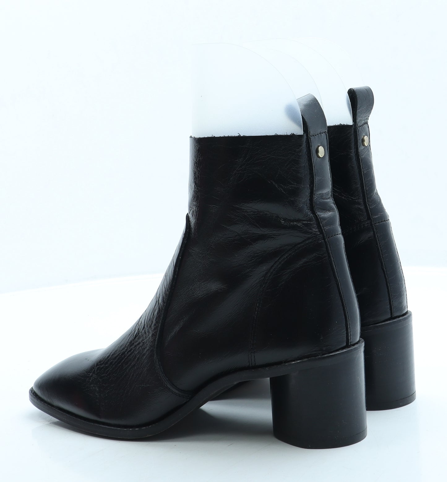 OFFICE Womens Black Leather Chelsea Boot UK 4 37