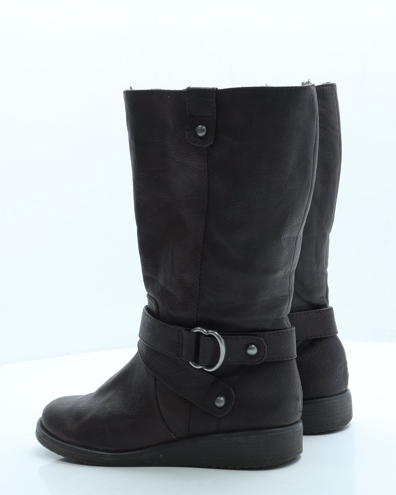 NEXT Womens Brown Leather Bootie Boot UK 5 38