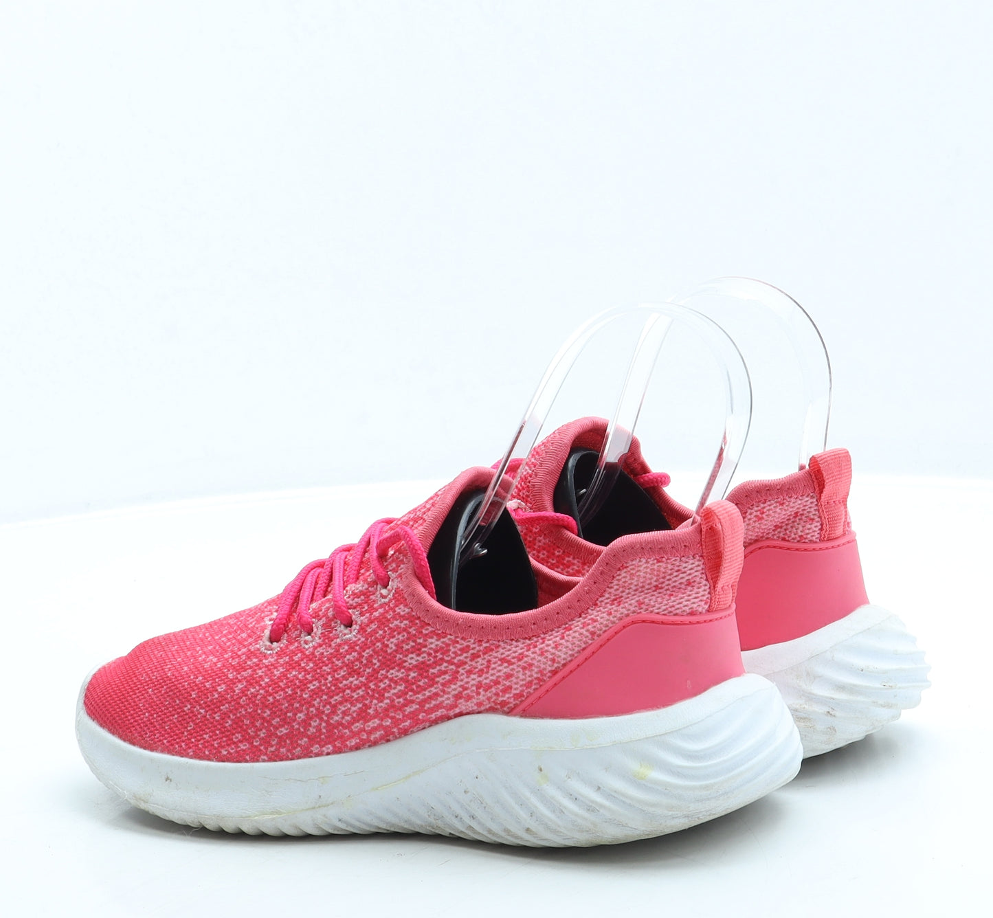 Matalan Girls Pink Polyester Trainer UK 2