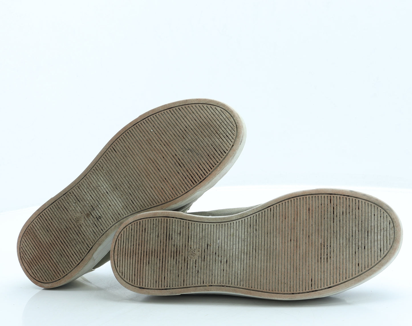 OFFICE Womens Green Suede Trainer UK 6 39