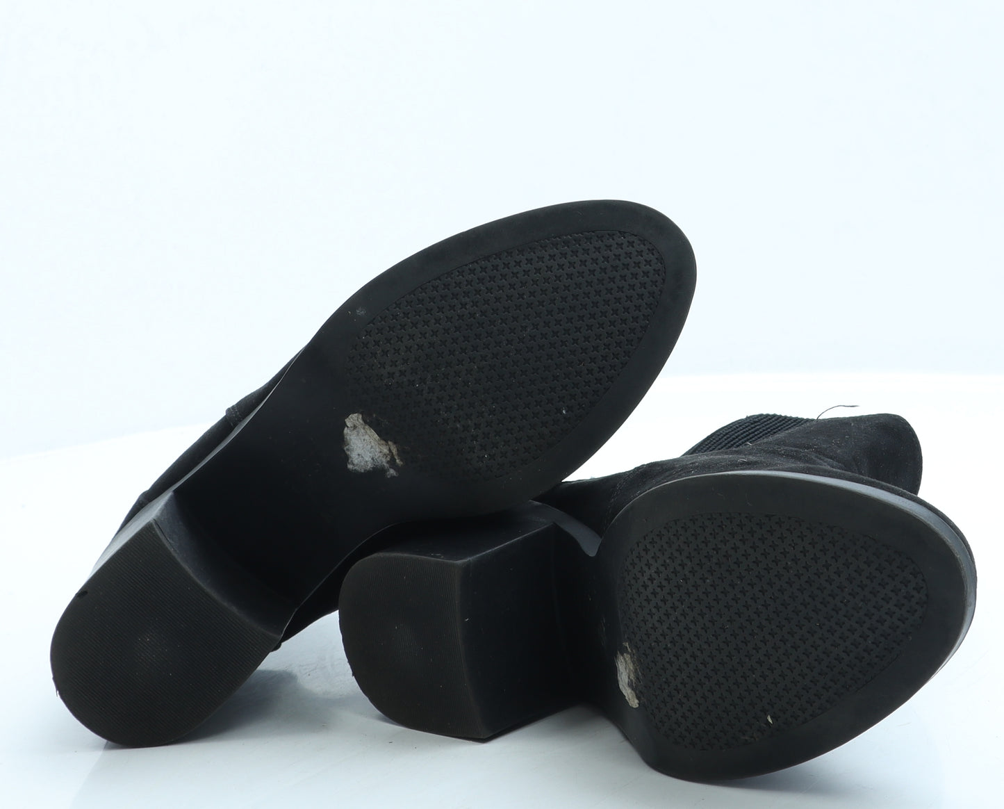 Dorothy Perkins Womens Black Suede Bootie Boot UK 4