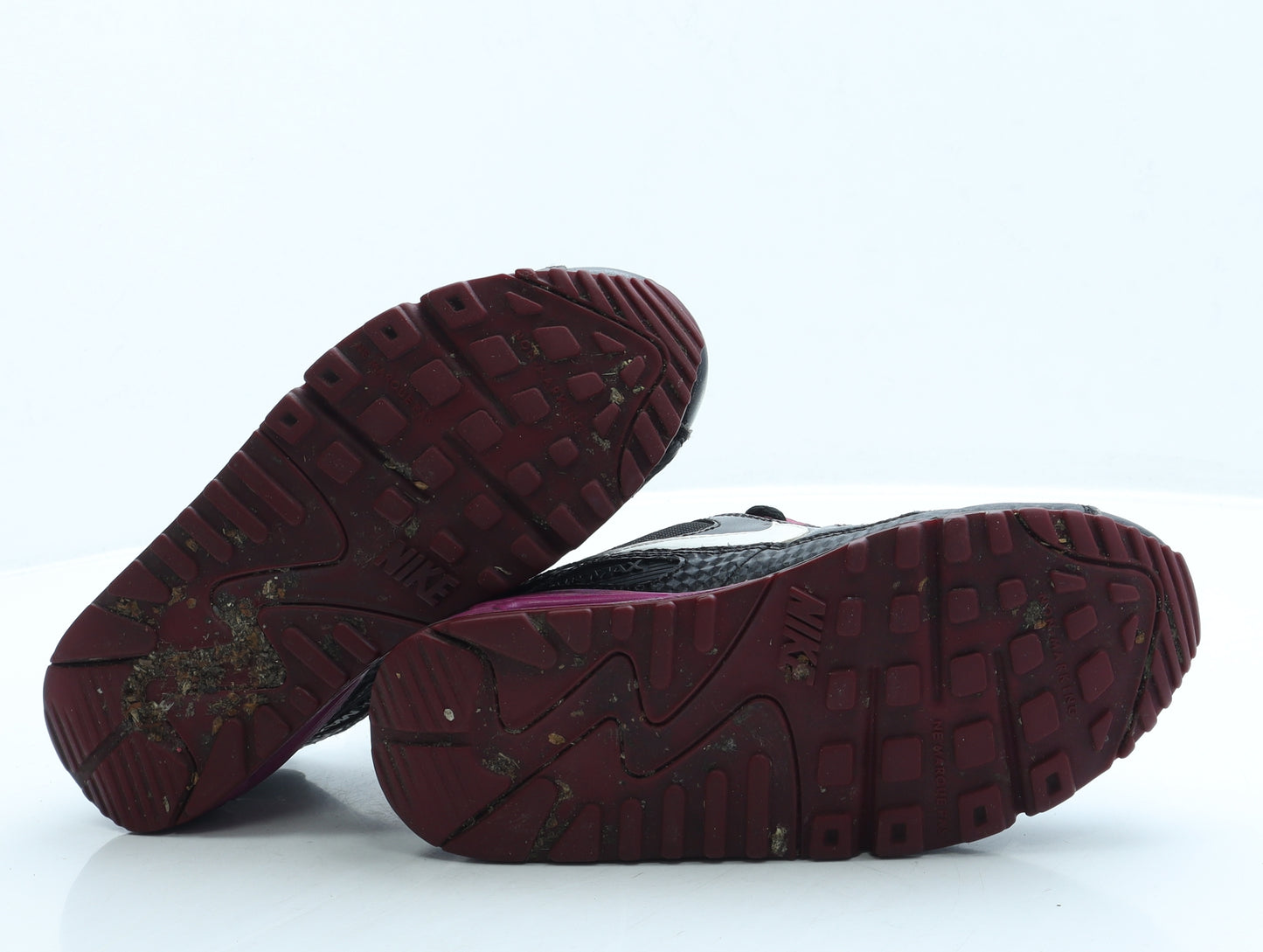 Nike Girls Black Polyester Trainer UK 3.5 36 - Air Max