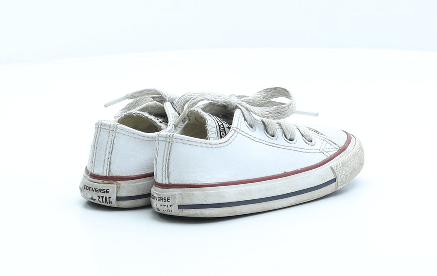 Converse Unisex Baby & Toddler White Leather Sneaker Trainer UK 5 21 5