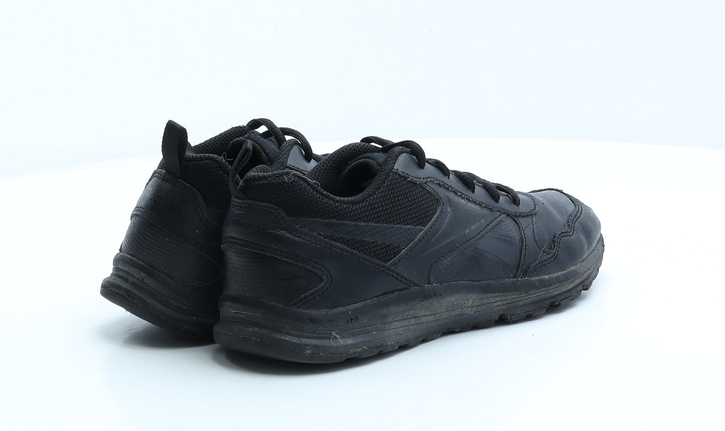 Reebok Mens Black Polyester Trainer UK 5 37 US 5.5