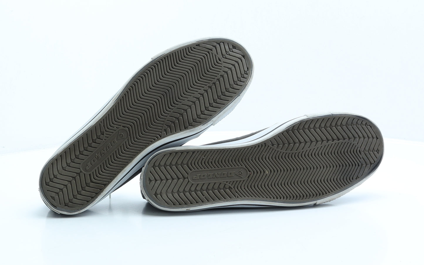 Dunlop Mens Grey Fabric Trainer UK 9