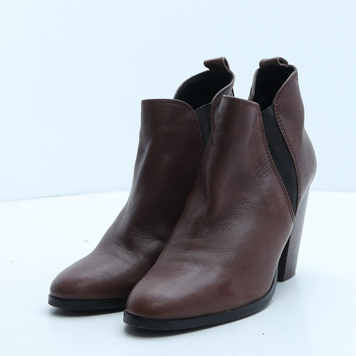 NEXT Womens Brown Leather Chelsea Boot UK 6 39