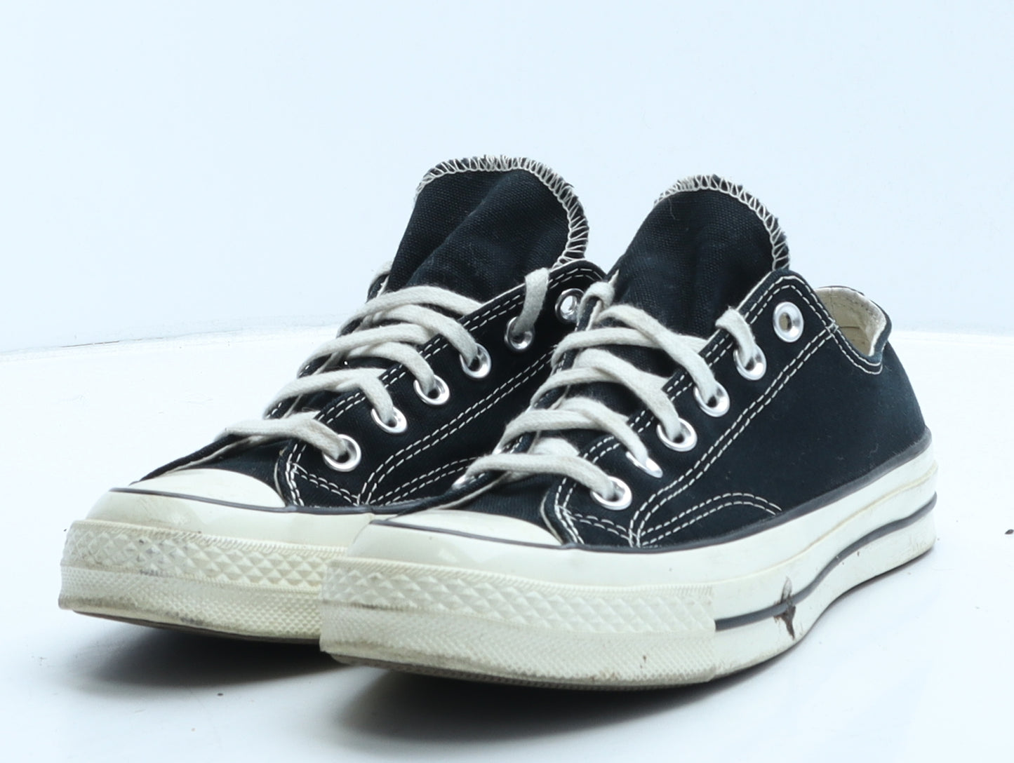Converse Womens Black Colourblock Fabric Trainer UK 5 37.5