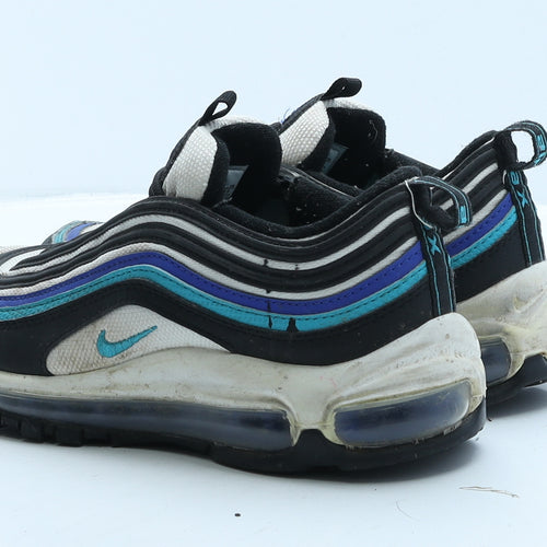 Nike Boys Multicoloured Striped Leather Trainer UK 5 38