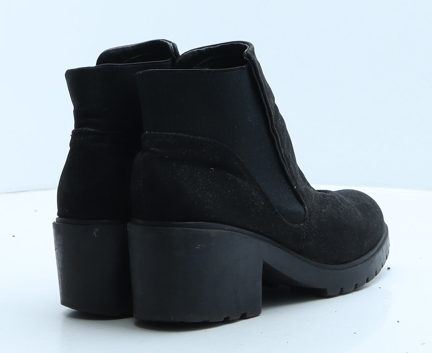 New Look Womens Black Suede Chelsea Boot UK 6 39