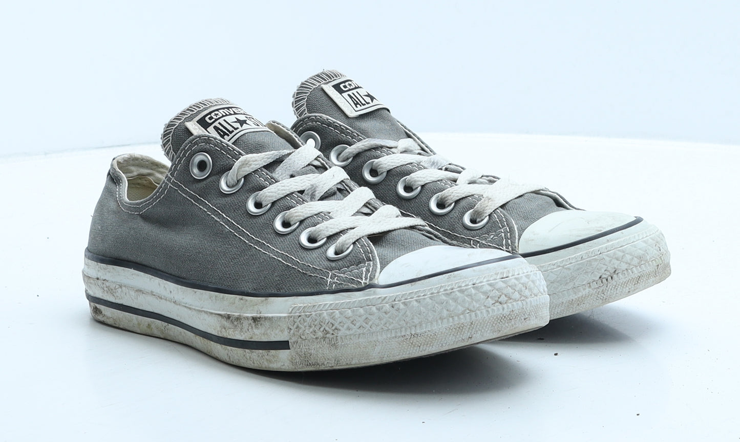 Converse Womens Grey Fabric Trainer UK 5
