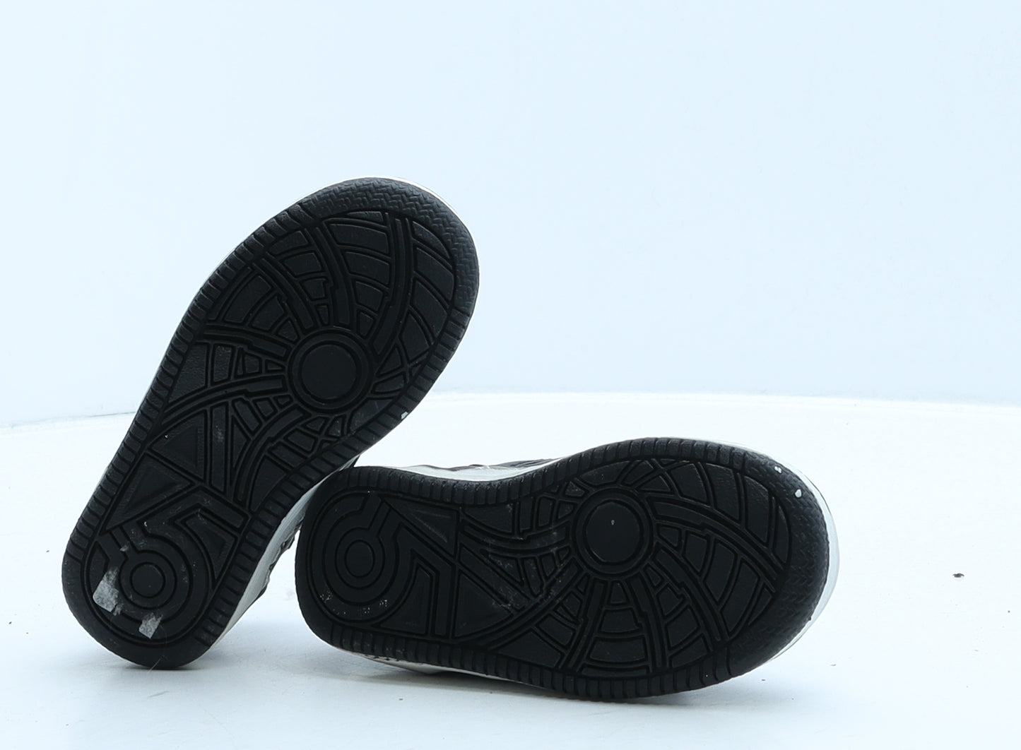 River Island Boys Black Leather Bootie Boot UK 7 24