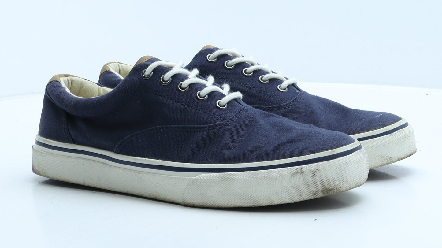 Marks and Spencer Mens Blue Fabric Trainer UK 9