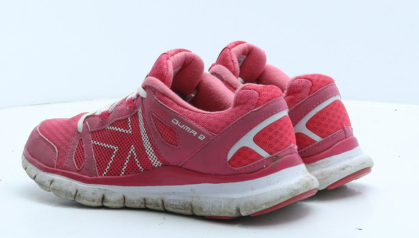 Karrimor Womens Pink Geometric Fabric Trainer UK 5 38