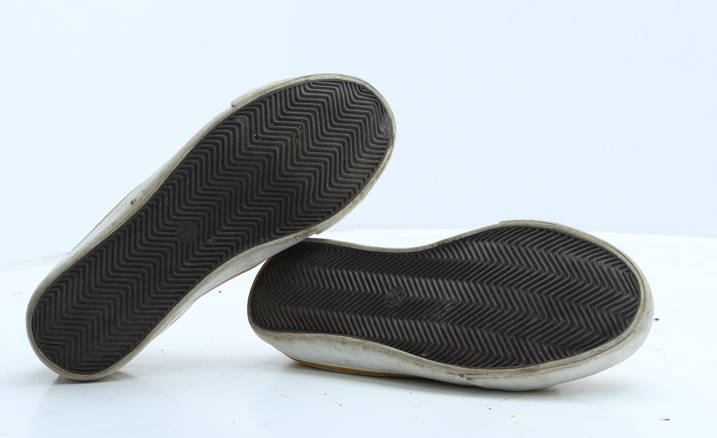 Primark Womens Yellow Fabric Trainer UK 4 37