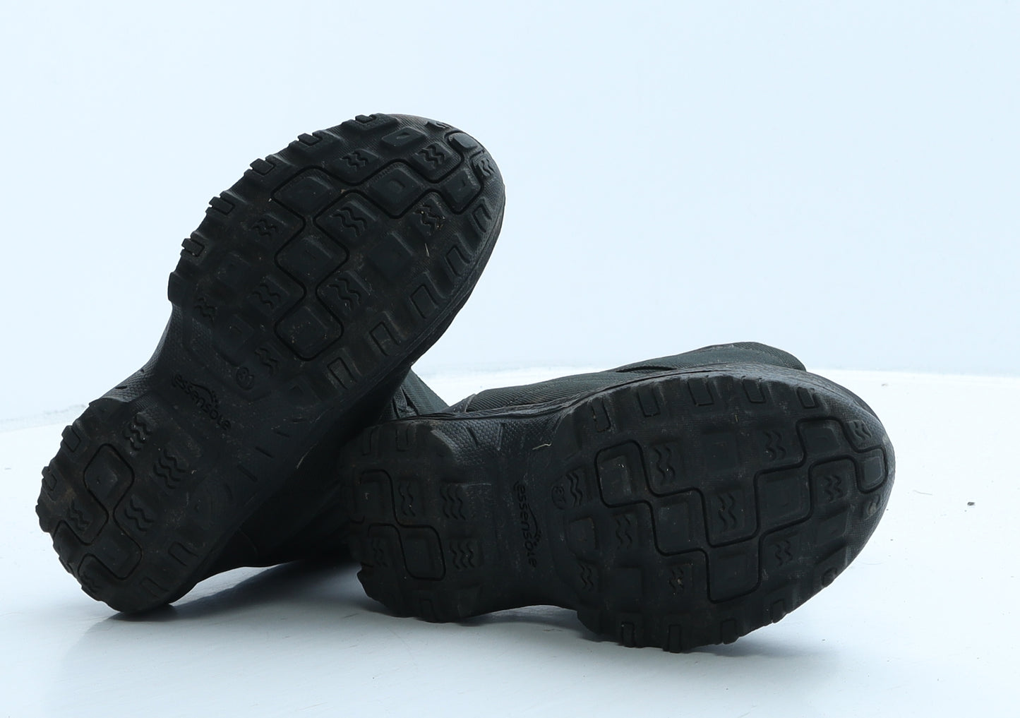 DECATHLON Boys Black Fabric Snow Boot Boot UK 12 31 - Quechua