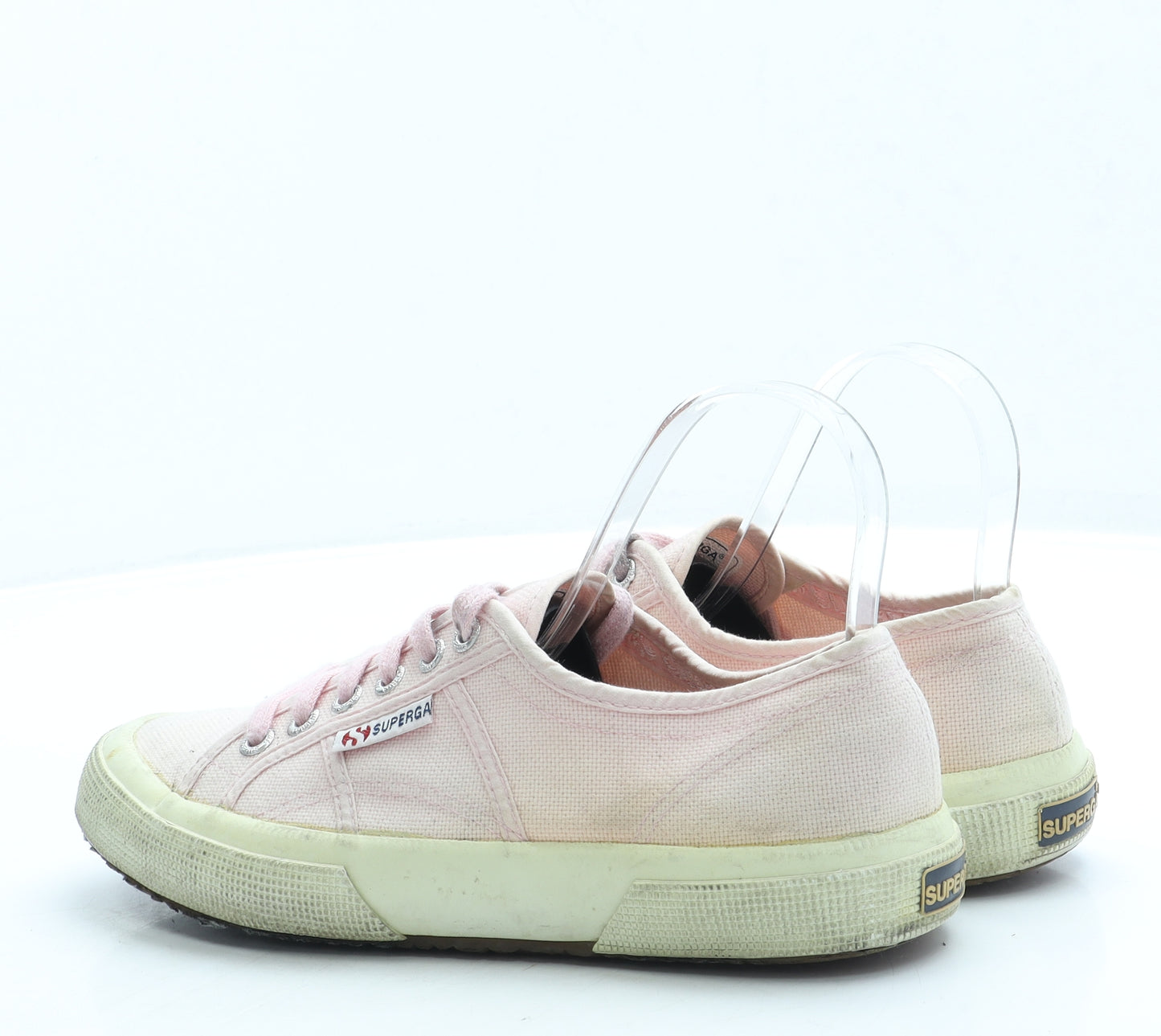 Superga Womens Pink Fabric Trainer UK 5.5 39