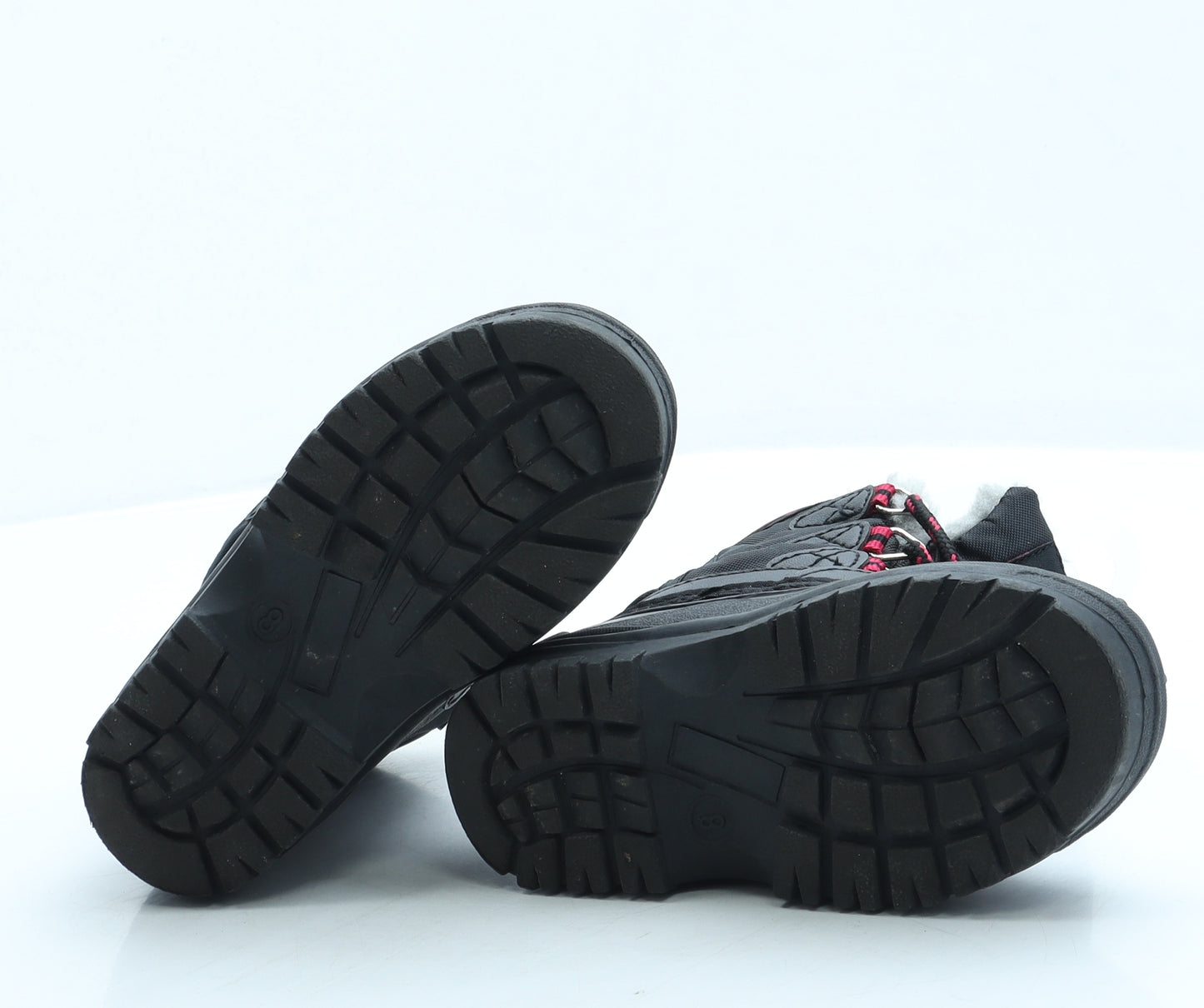 Crane Girls Black Polyester Snow Boot Boot UK 8