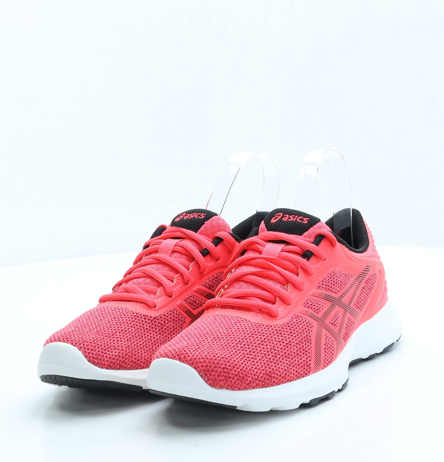 ASICS Womens Pink Polyester Trainer UK 6.5 39.5