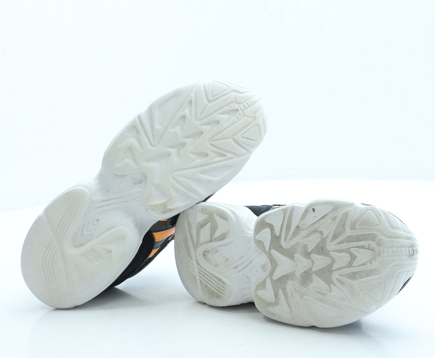 adidas Girls Grey Polyester Trainer UK 2.5 35