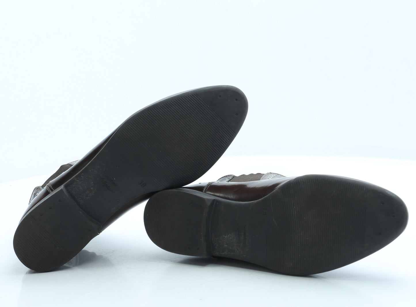 Dune Womens Brown Leather Chelsea Boot UK 5 38