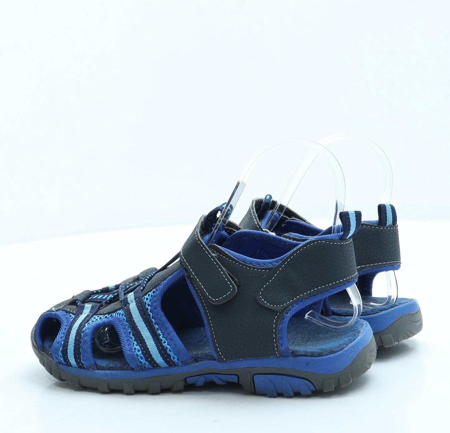 Preworn Boys Blue Polyester Fisherman Sandal UK 3