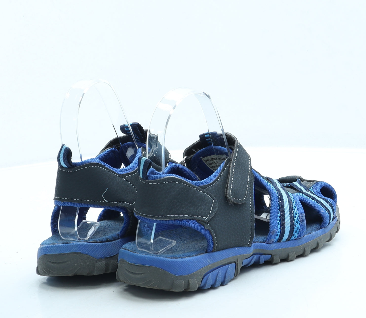 Preworn Boys Blue Polyester Fisherman Sandal UK 3