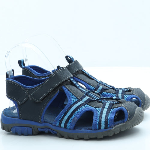 Preworn Boys Blue Polyester Fisherman Sandal UK 3