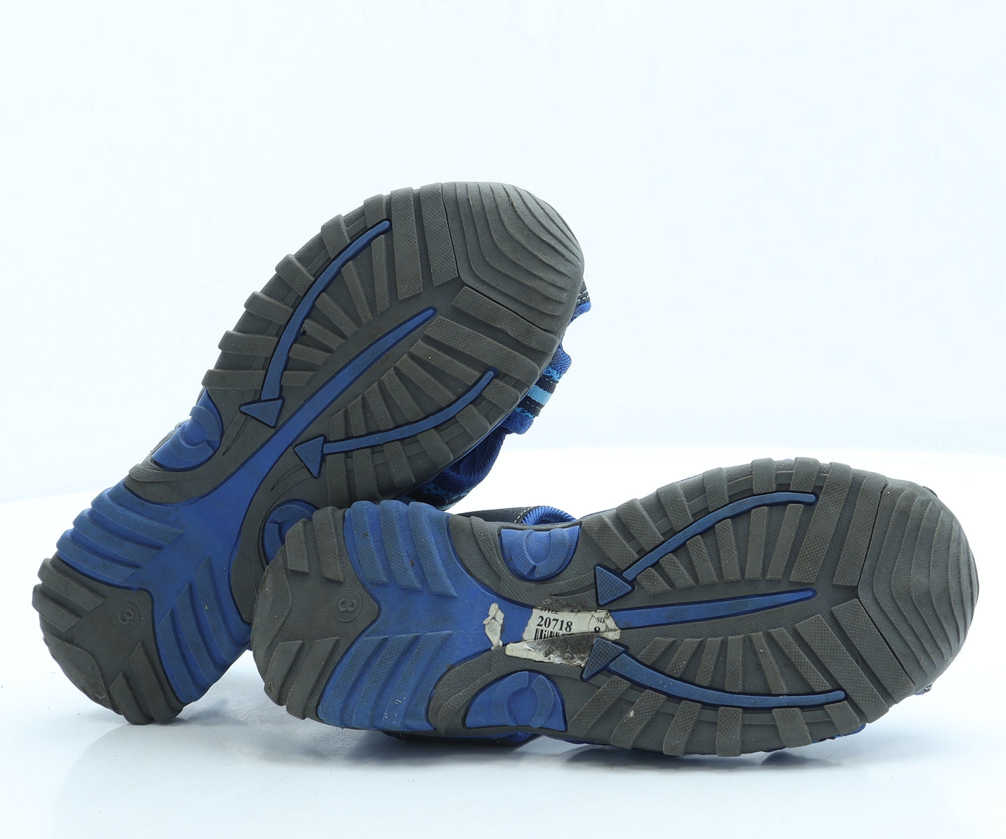 Preworn Boys Blue Polyester Fisherman Sandal UK 3