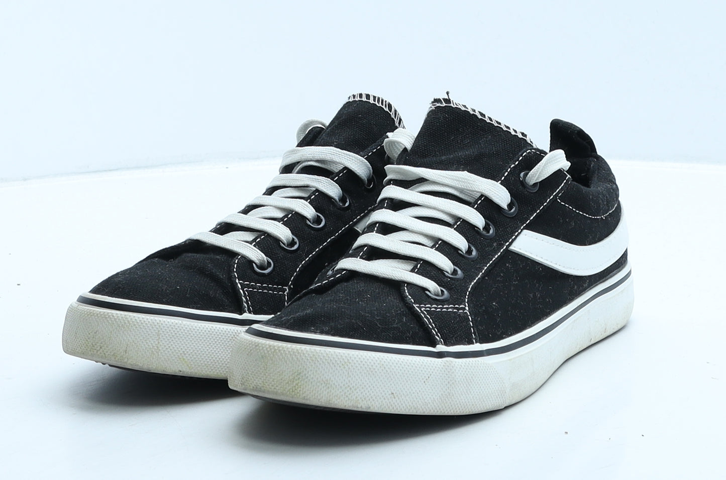 Primark Womens Black Fabric Trainer UK 5 38