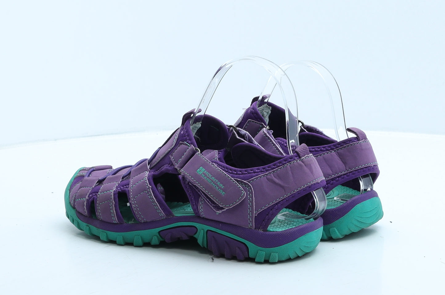 Mountain Warehouse Girls Purple Fabric Fisherman Sandal UK 3 34