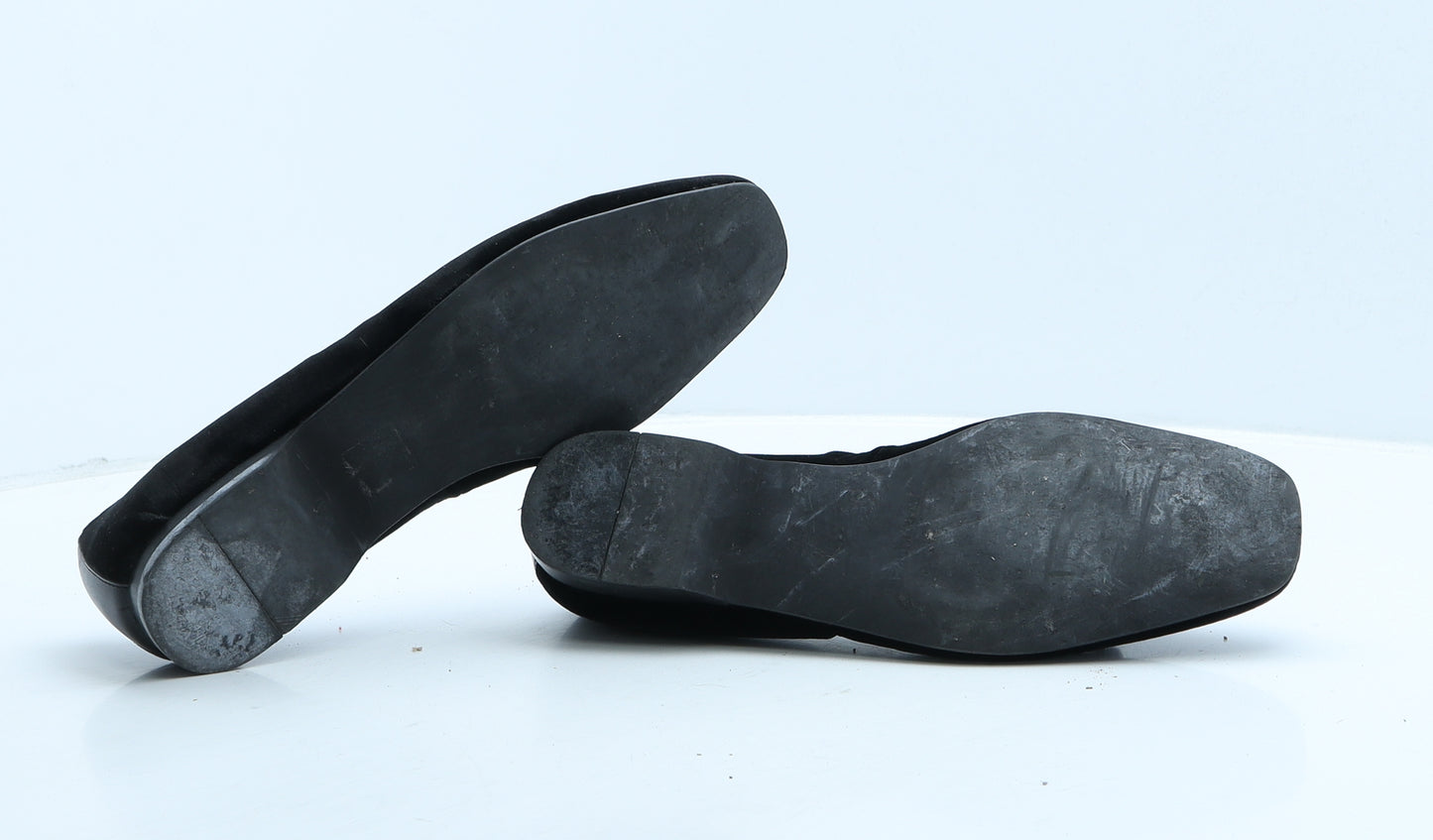 Laura Ashley Womens Black Fabric Ballet Flat UK 6 39