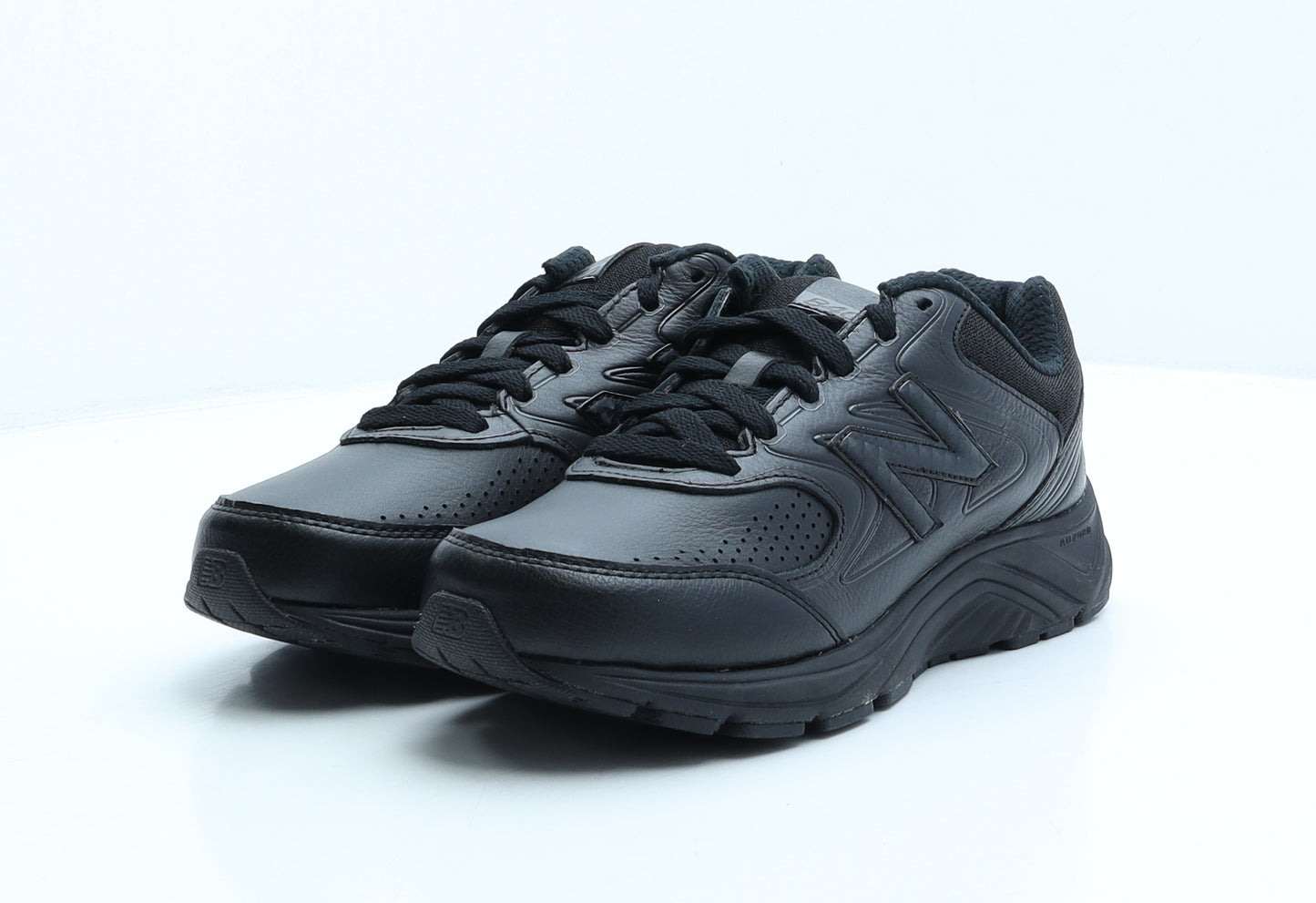 New Balance Mens Black Geometric Polyester Trainer UK 6.5 40 US 8.5