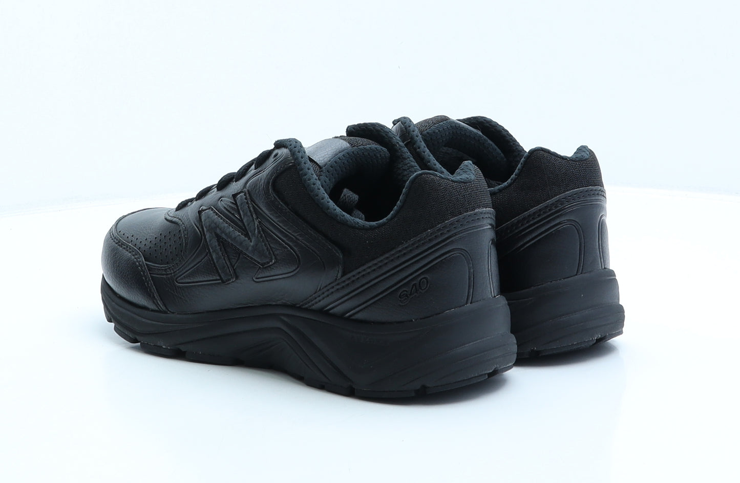 New Balance Mens Black Geometric Polyester Trainer UK 6.5 40 US 8.5