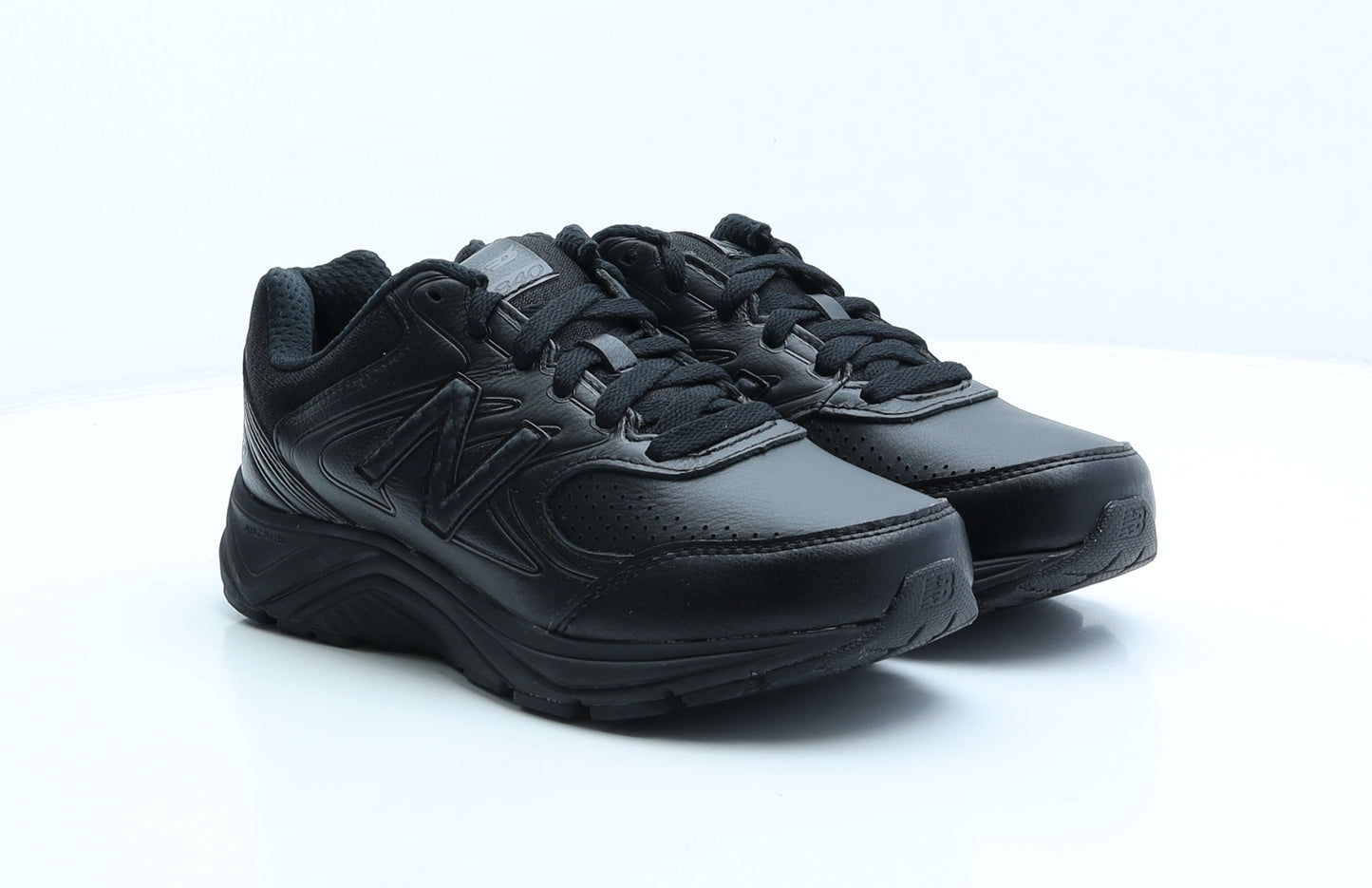 New Balance Mens Black Geometric Polyester Trainer UK 6.5 40 US 8.5