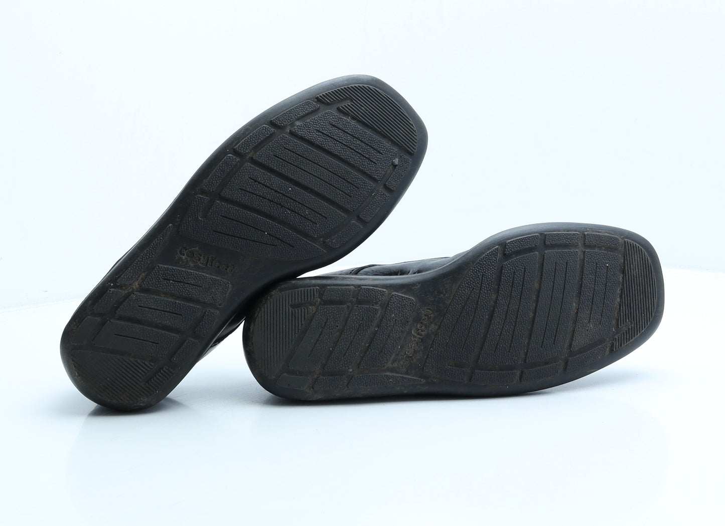 Cosyfeet Mens Black Leather Loafer Casual UK 9