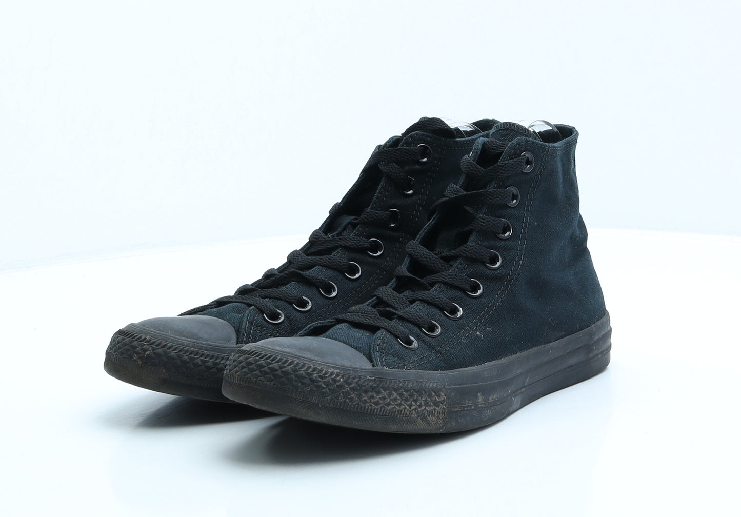 Converse Mens Black Fabric Trainer UK 7 40 US 7 - Unisex