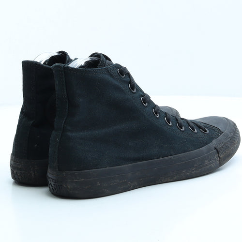 Converse Mens Black Fabric Trainer UK 7 40 US 7 - Unisex