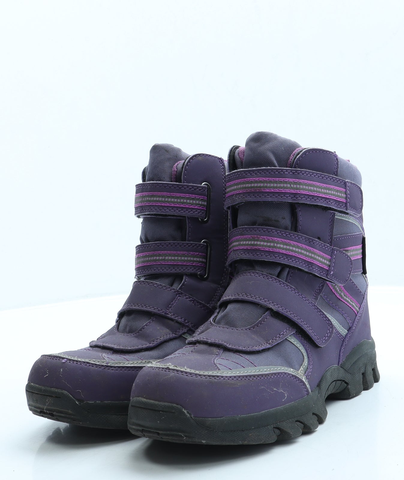 Marks and Spencer Womens Purple Polyester Snow Boot Boot UK 5