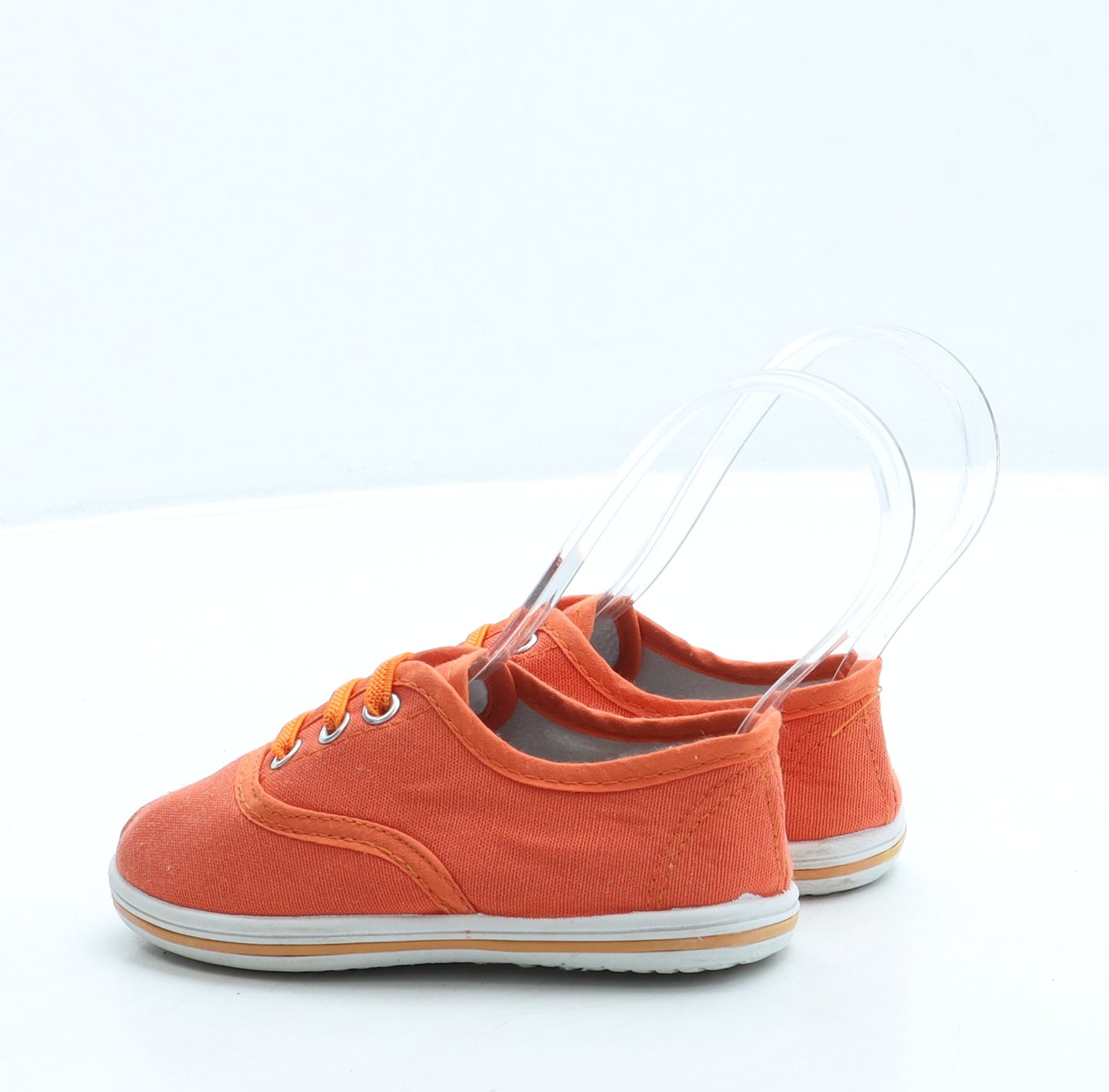 Slazenger Boys Orange Fabric Slip On Casual UK 7 24